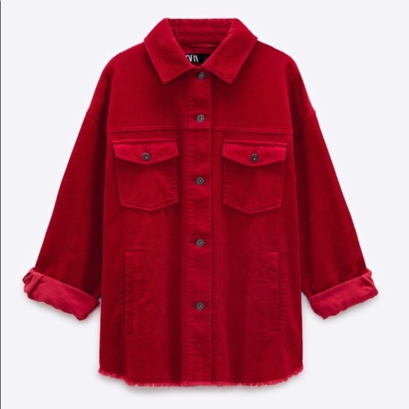 ZARA corduroy overshirt - Picture 2 of 11